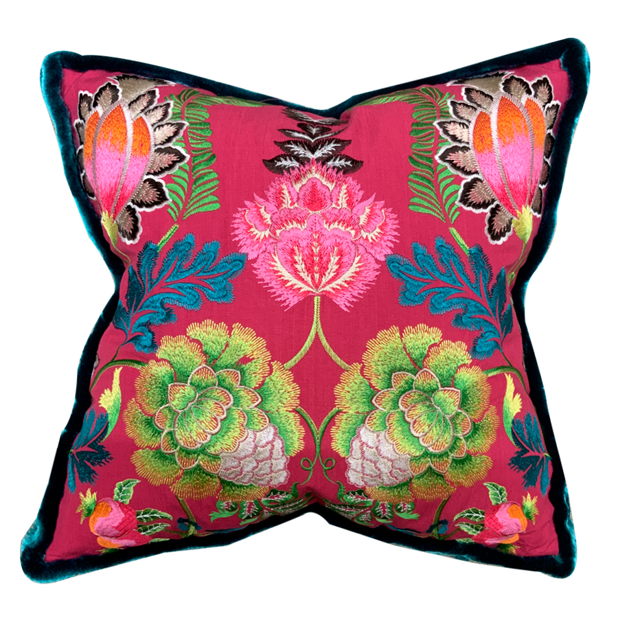 COJÍN BROCART DECORATIF EMBROIDERED