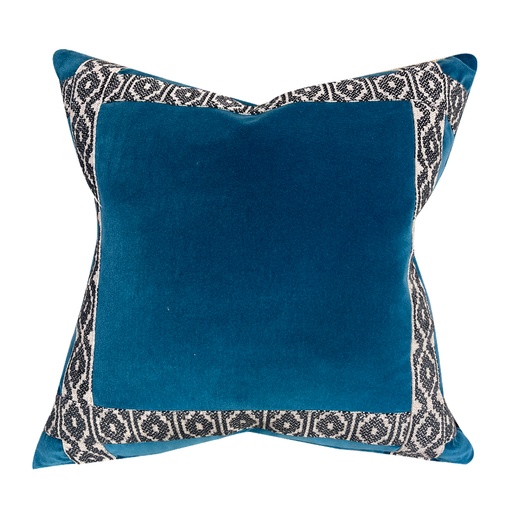 COJÍN CASILDA (50 x 50 BLUE)