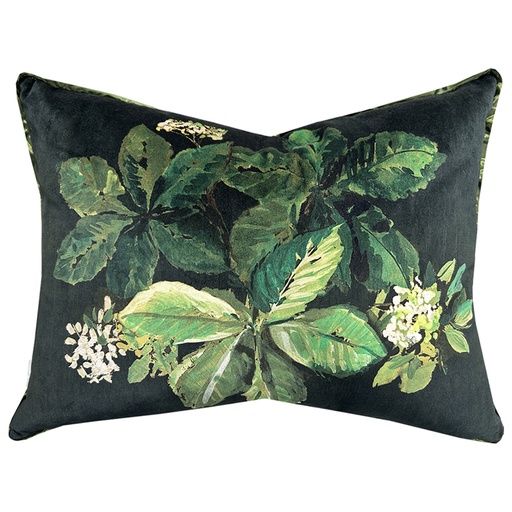 COJÍN PAVASQUEFLOWER (60 X 45 OLIVE)