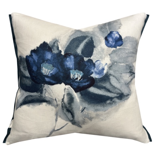 COJÍN CAMELLIA (50 x 50 INDIGO)